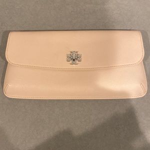 Tory Burch Cream Clutch